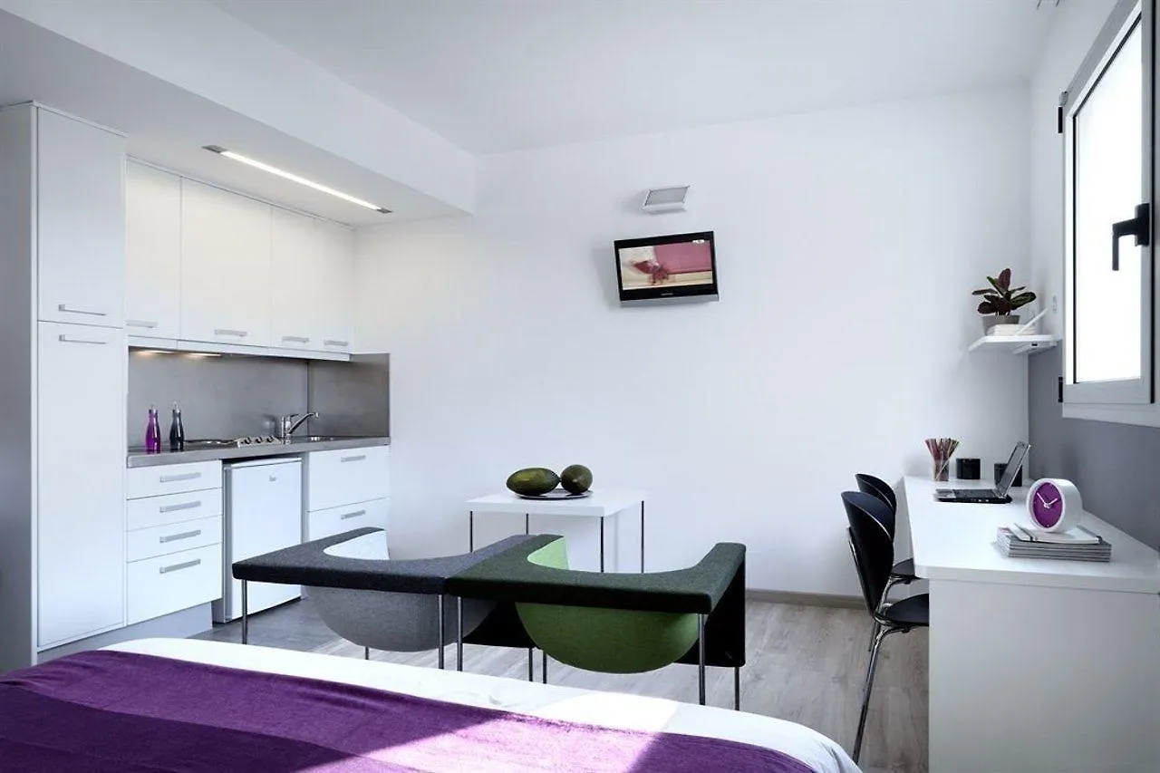 Hotel Residencia Melon District Marina Barcelona Hiszpania